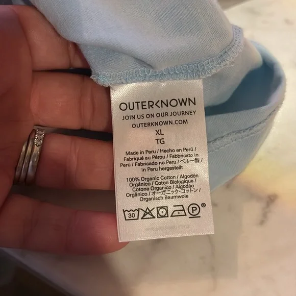 Outer<nown 100 organic XL -Pocket T-Shirt - Men's - Picture 6 of 6